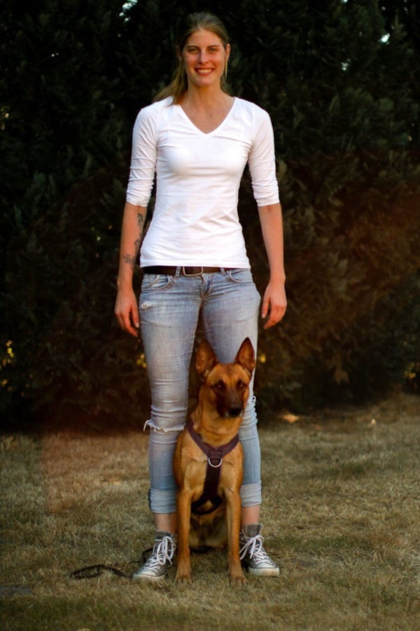 Hundetrainerin Lina Bartel
