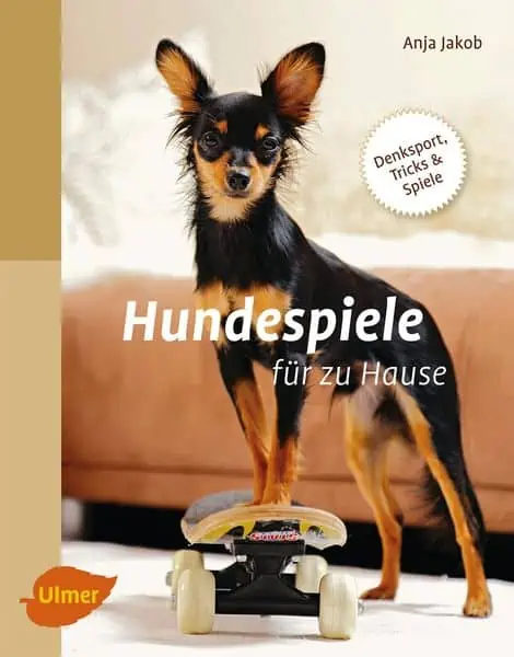Buchcover Anja Jakob, Hundespiele für zu Hause, Ulmer